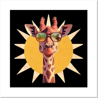 giraffe Posters and Art